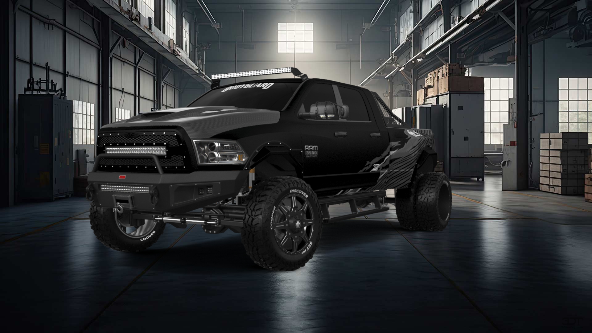 Dodge Ram 3500 4 Door Truck 2014