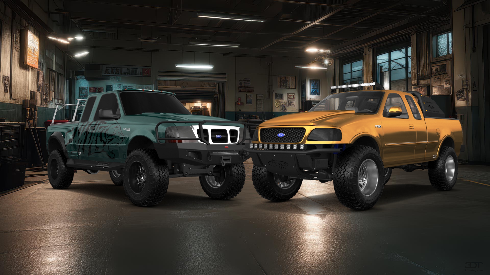 Ford F-150 SuperCab 2 Door pickup truck 1997 tuning