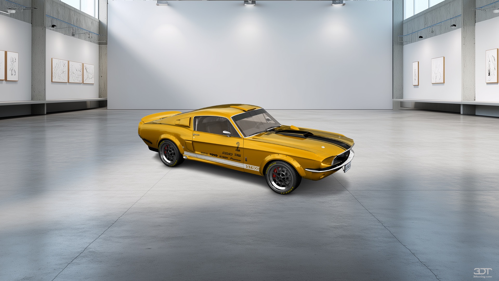 Mustang GT500 2 Door Coupe 1968
