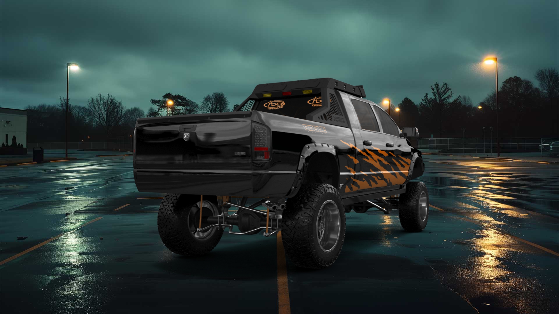 Dodge Ram 2500 4 Door pickup truck 2007 tuning