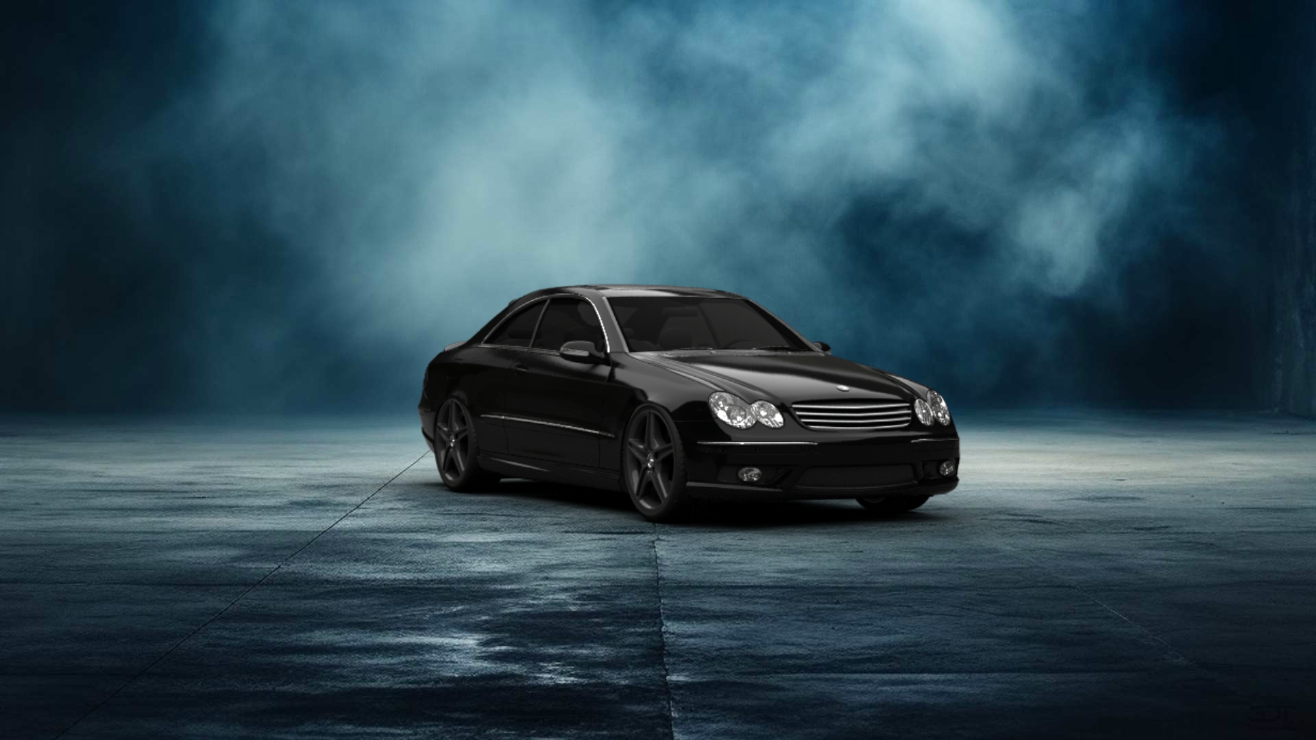 Mercedes CLK Coupe 2004 tuning