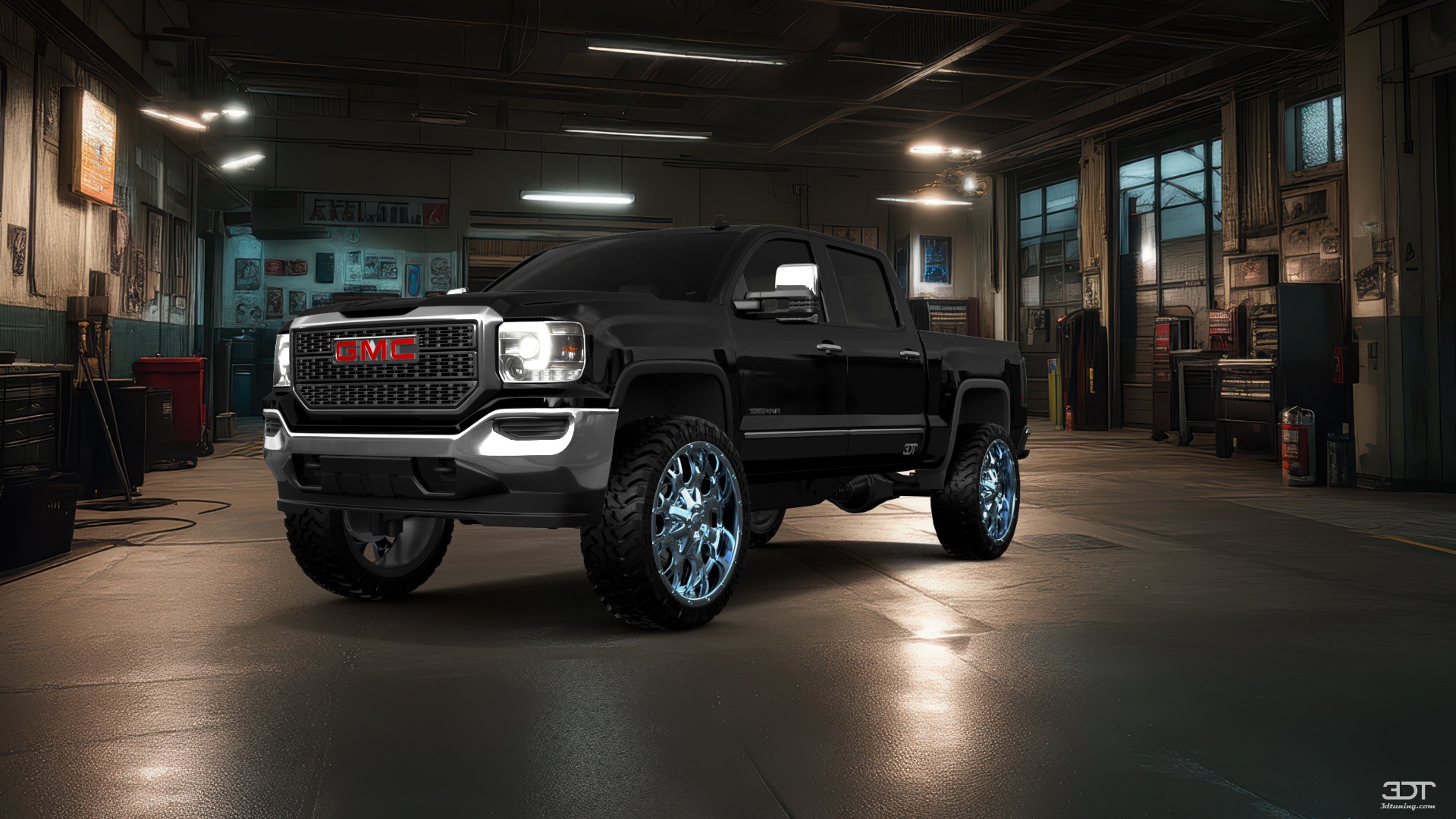 GMC Sierra 1500 Crew Cab 4 Door pickup truck 2016 tuning