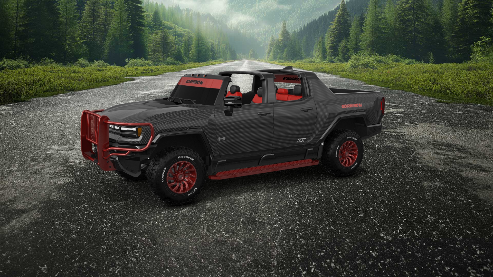 GMC Hummer EV 4 Door pickup truck 2021 tuning