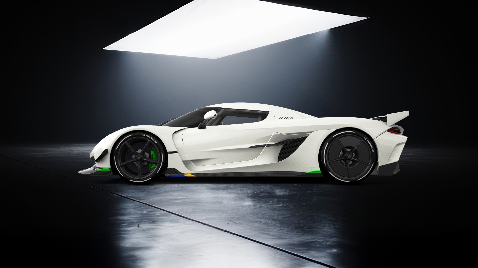 Koenigsegg Jesko 2 door targa top 2020 tuning