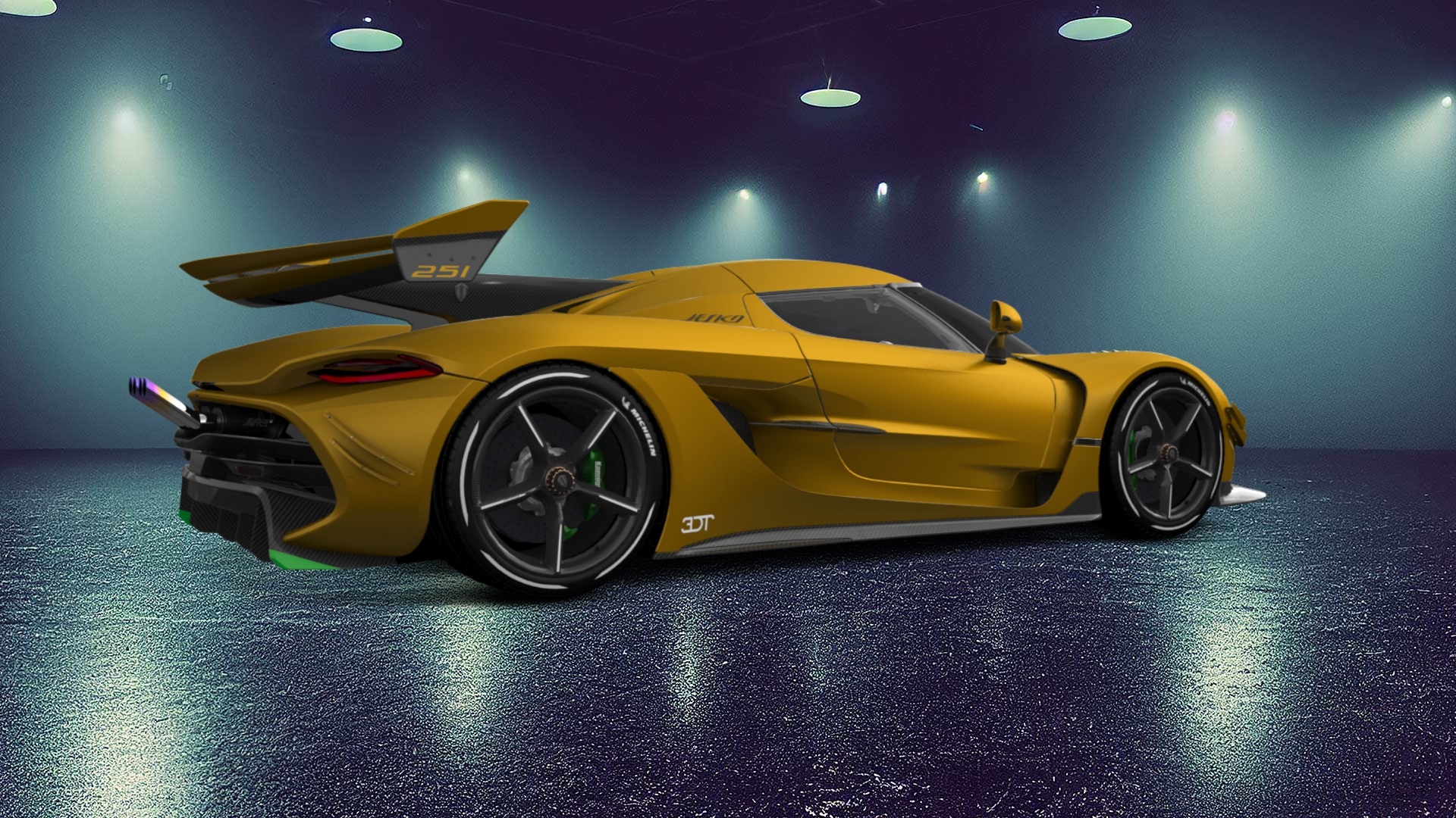 Koenigsegg Jesko 2 door targa top 2020 tuning