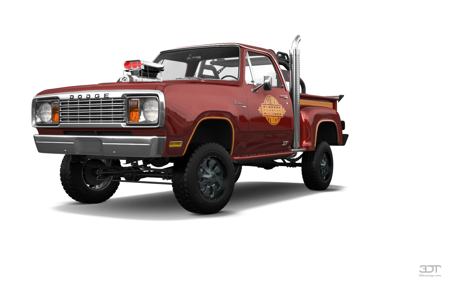Dodge Lil Red Express 2 Door pickup truck 1978