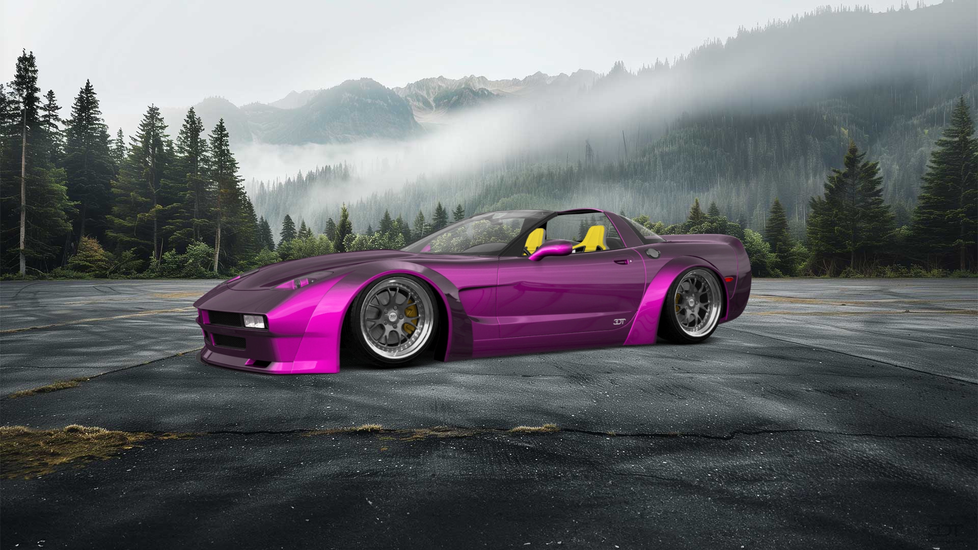 Chevrolet Corvette C5 Fastback 2 Door Coupe 1997 tuning