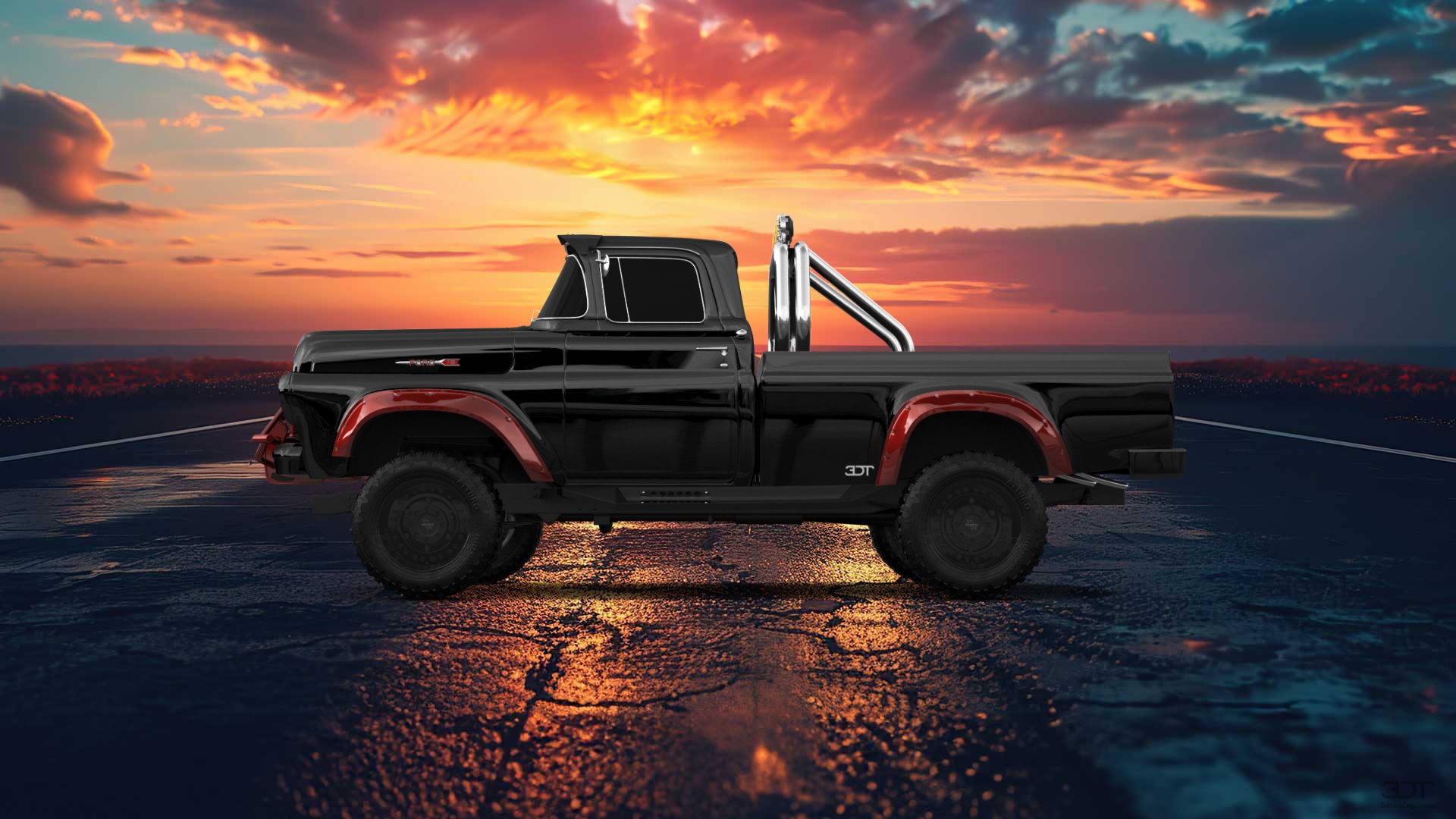 Ford F-100 2 Door pickup truck 1960