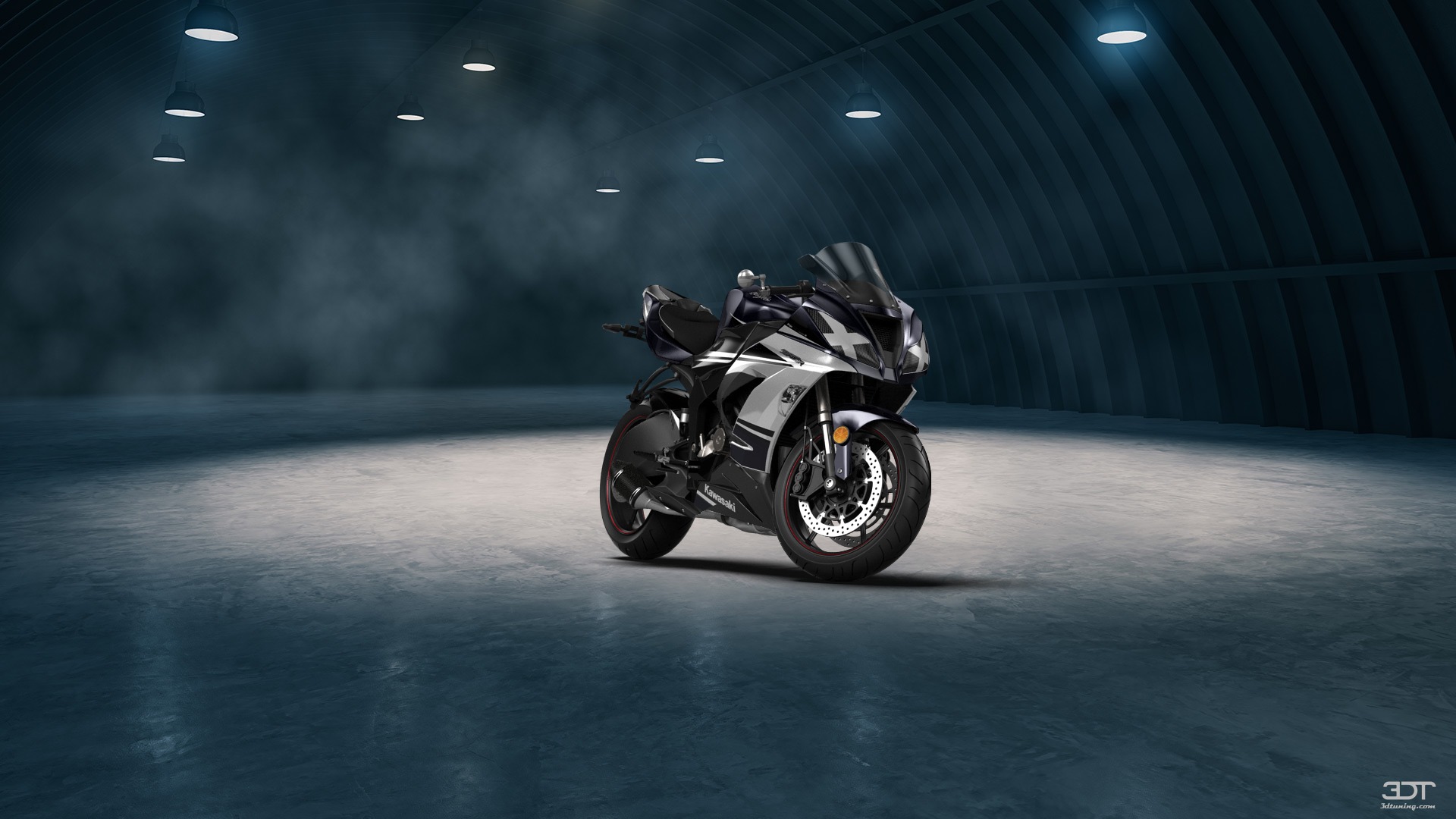 Kawasaki Ninja ZX 6R Sport Bike 2015 tuning