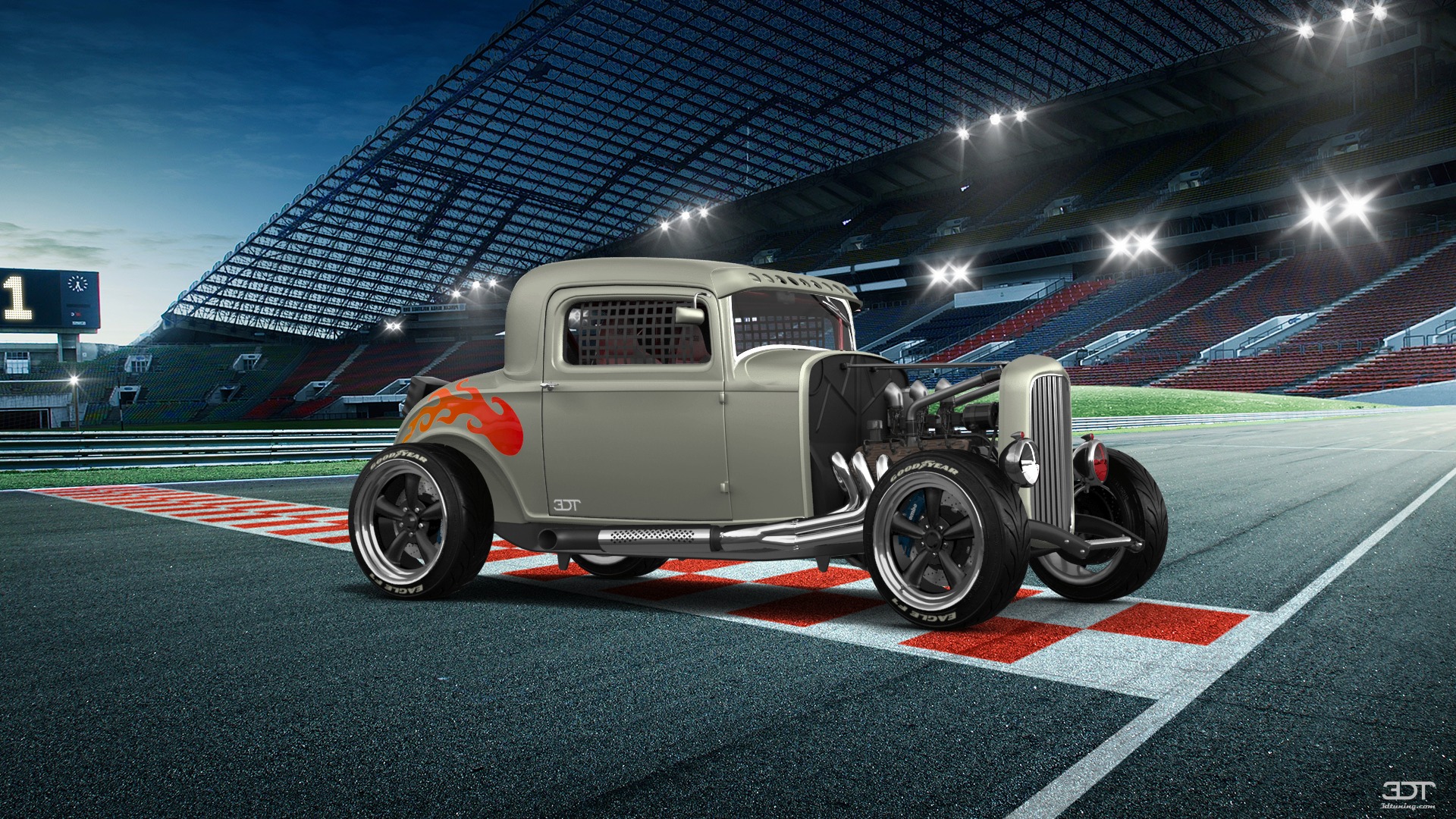 Ford Model B Deluxe 2 Door Coupe 1932