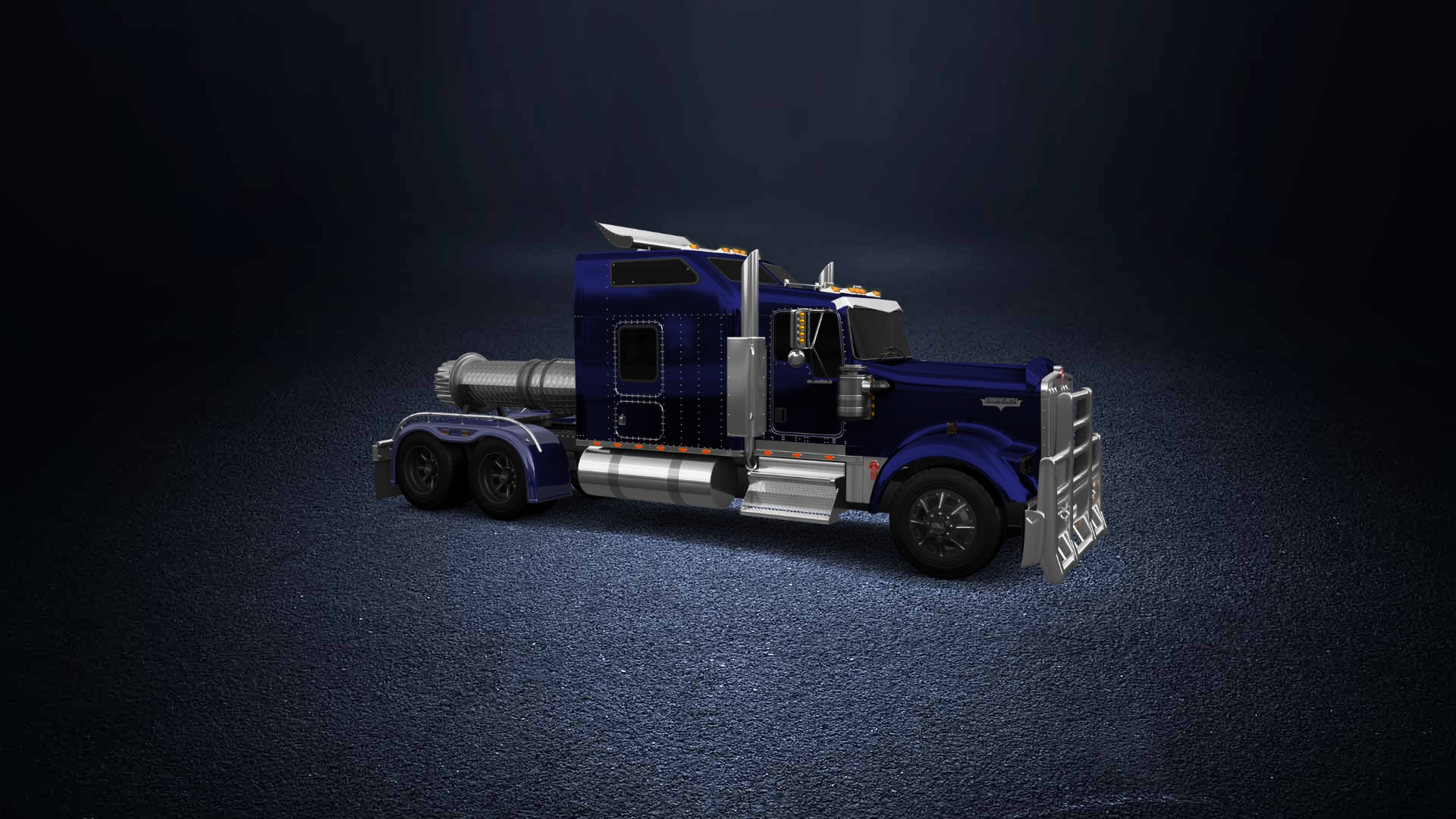 Kenworth W900 Sleeper Cab Truck 2015
