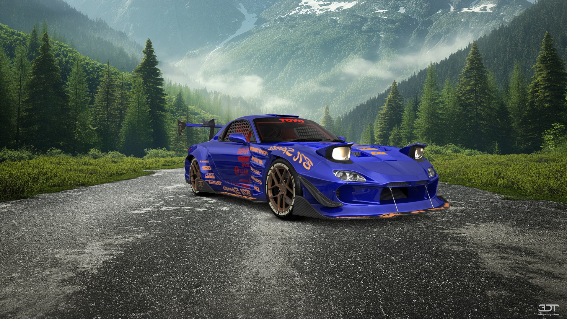 Mazda RX-7 2 Door Coupe 1997 tuning