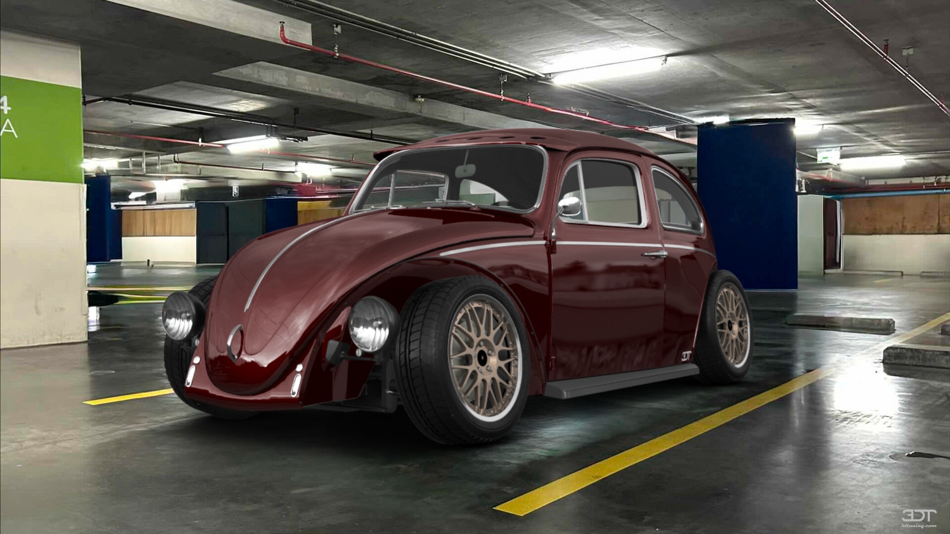 Tuning Volkswagen Beetle Saloon 1964