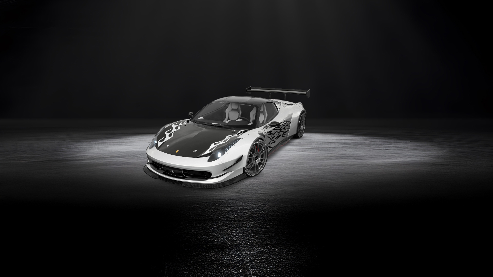 Ferrari 458 Italia 2 door spider 2010 tuning