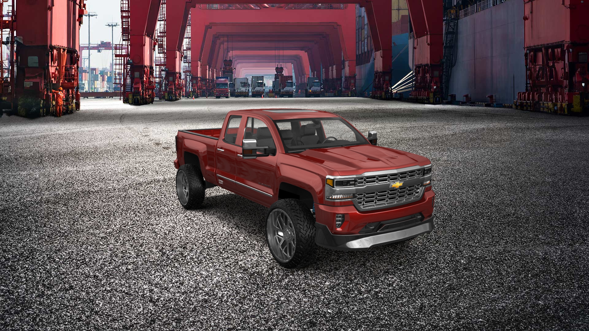 Chevrolet Silverado 1500 6.5 ft box 4 Door pickup truck 2016