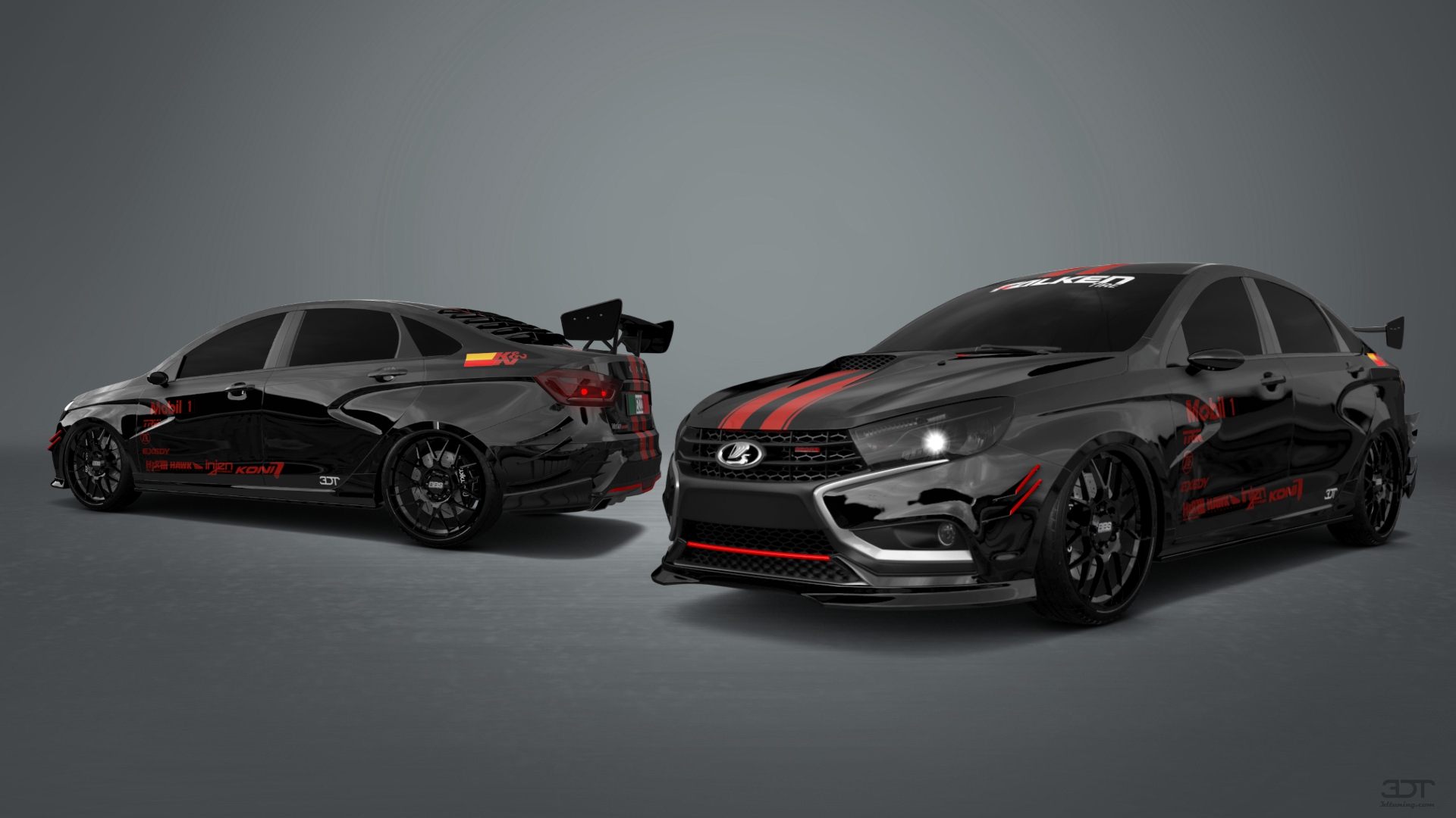 Lada Vesta 4 Door Saloon 2016 tuning