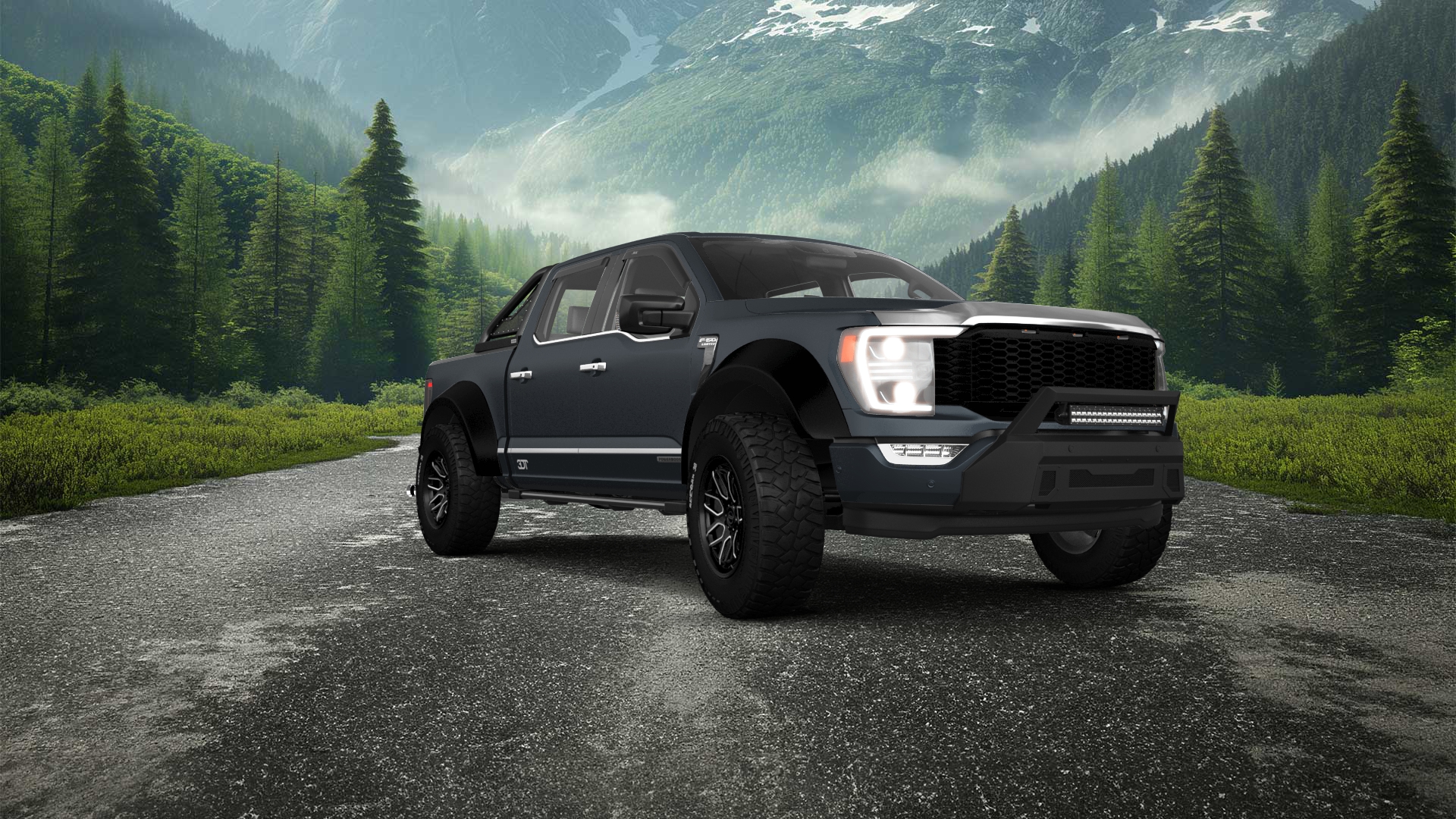 Ford F-150 SuperCrew 4 Door pickup truck 2021