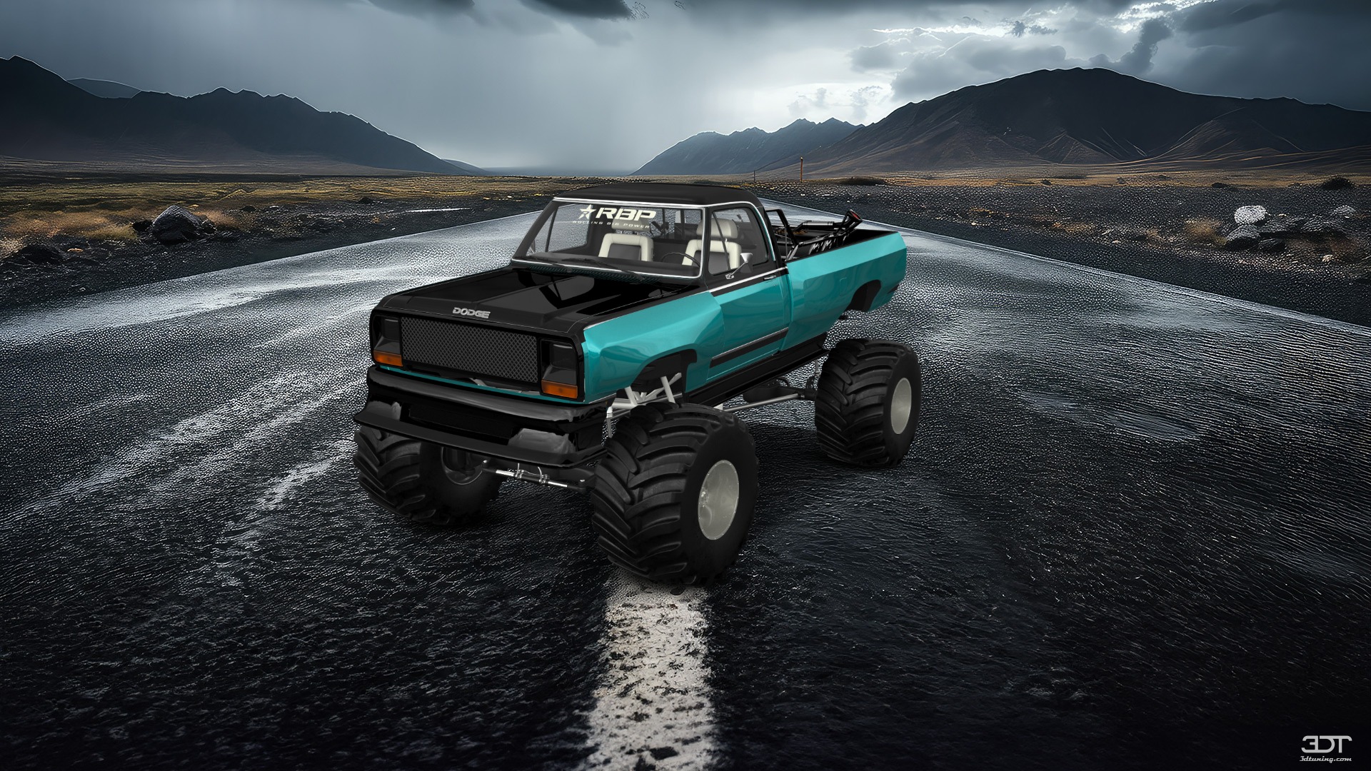 Dodge Ram 250 Regular Cab 2 Door pickup truck 1983 tuning