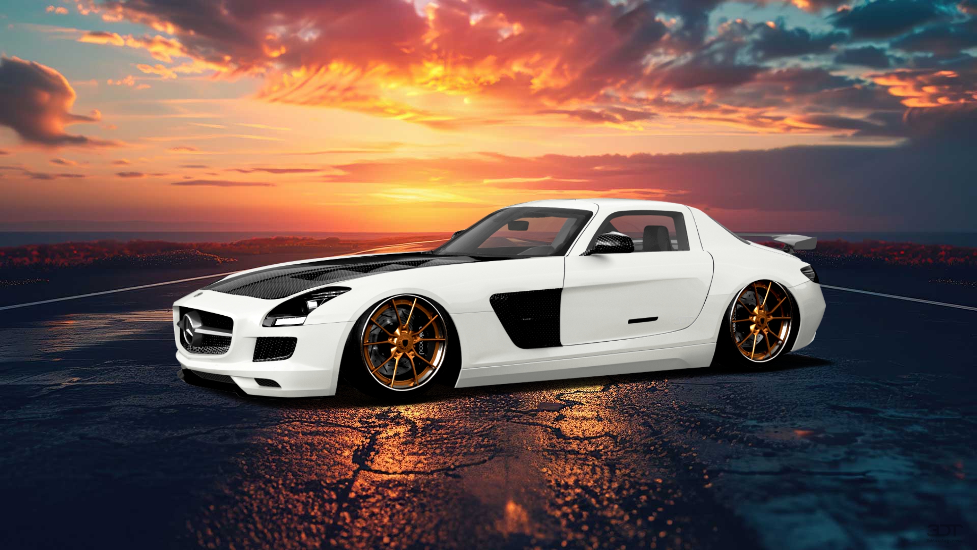 Mercedes SLS 2 Door Coupe 2011 tuning