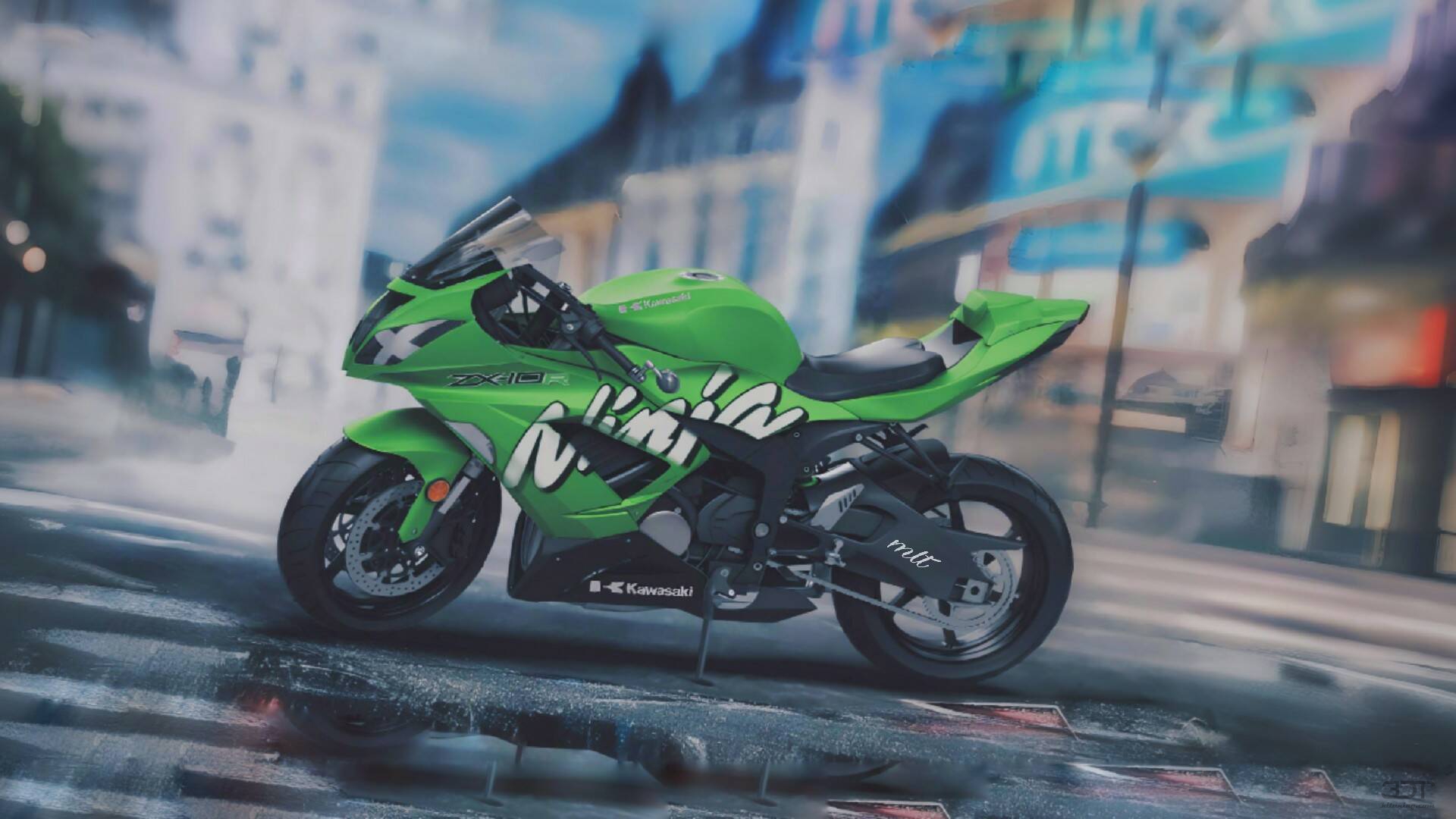 Kawasaki Ninja ZX 6R Sport Bike 2015