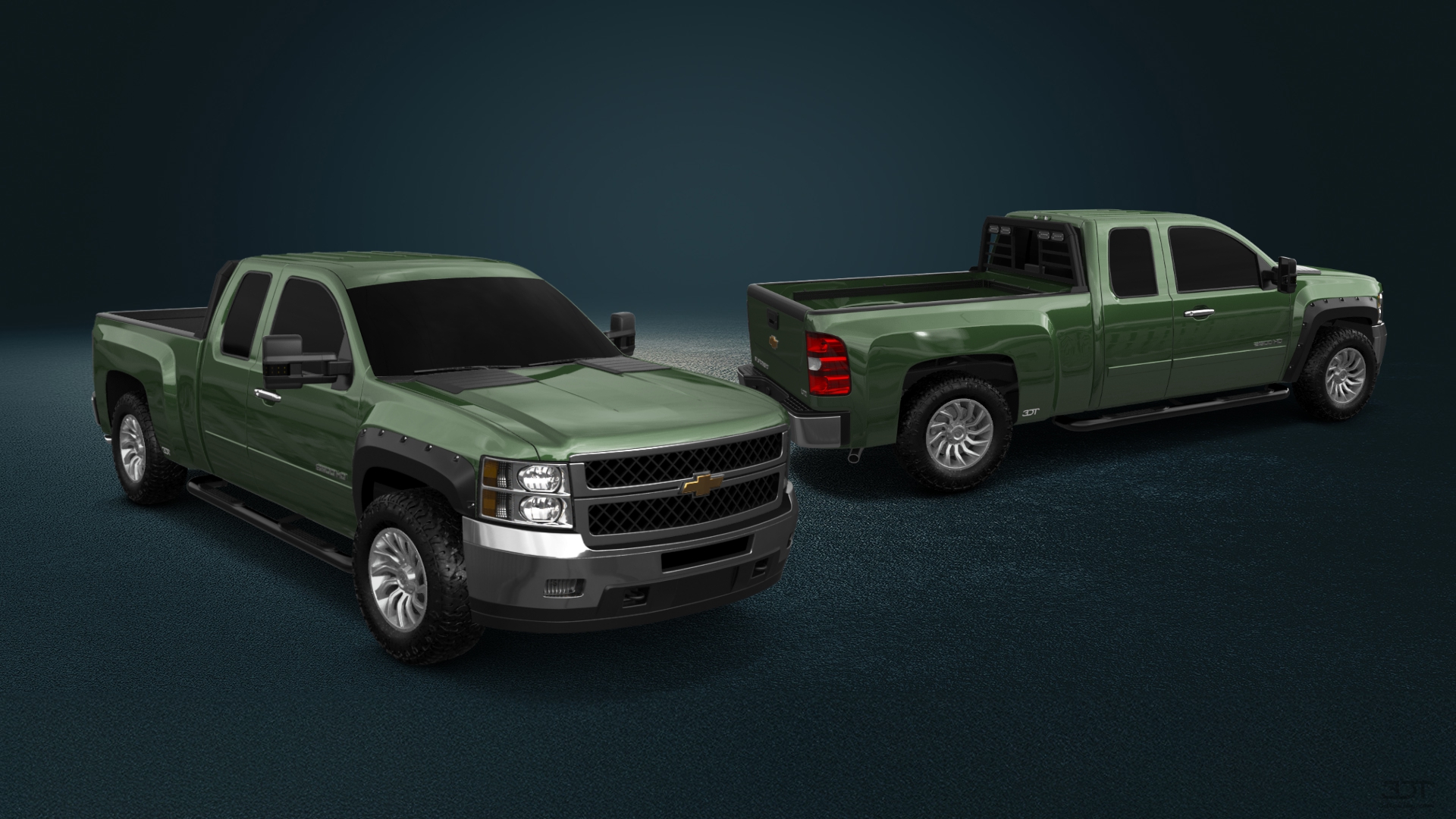 Chevrolet Silverado 2500 HD Extended Cab Pickup Truck 2007 tuning