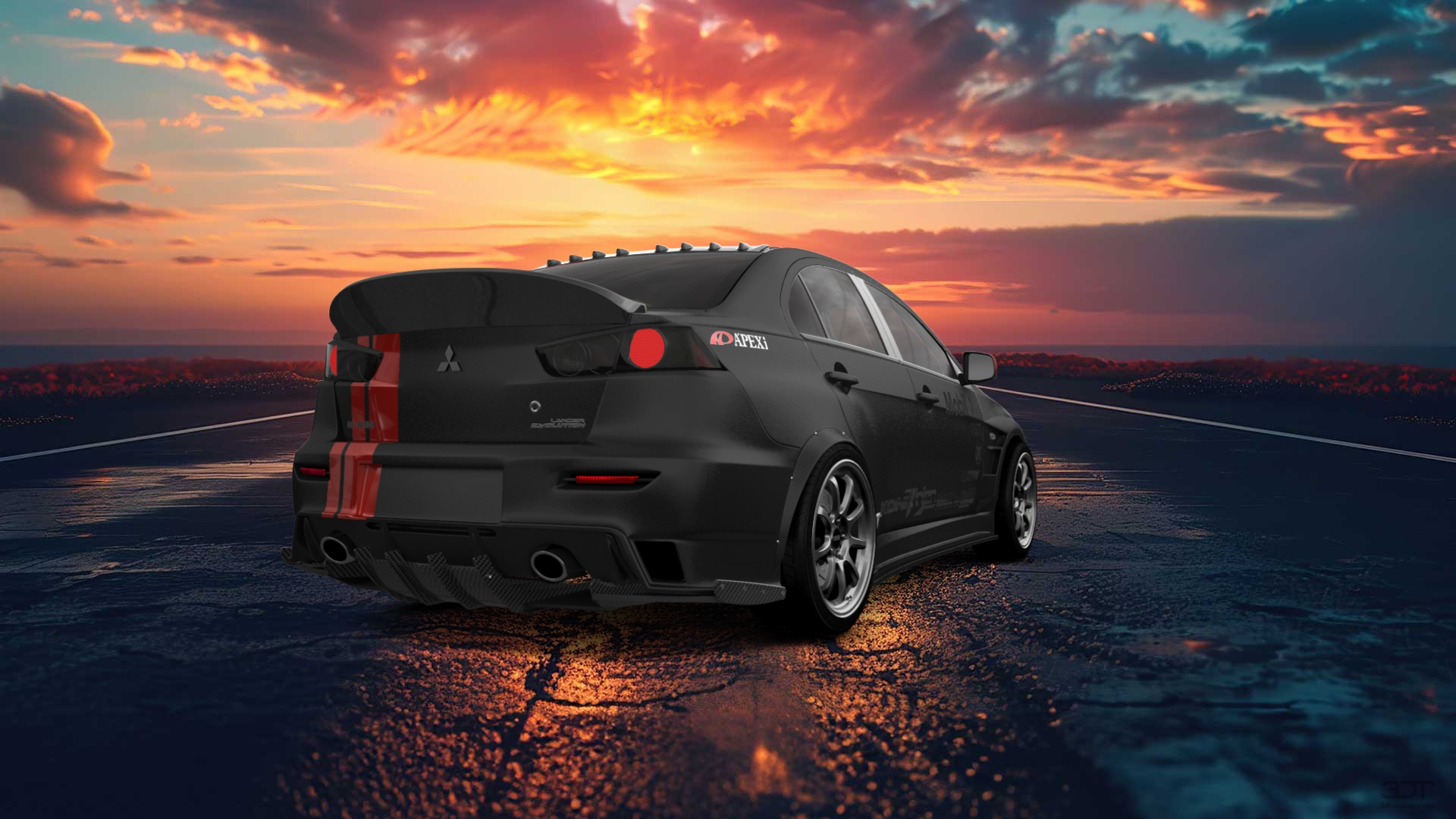 Mitsubishi Lancer Evolution X Sedan 2008 tuning