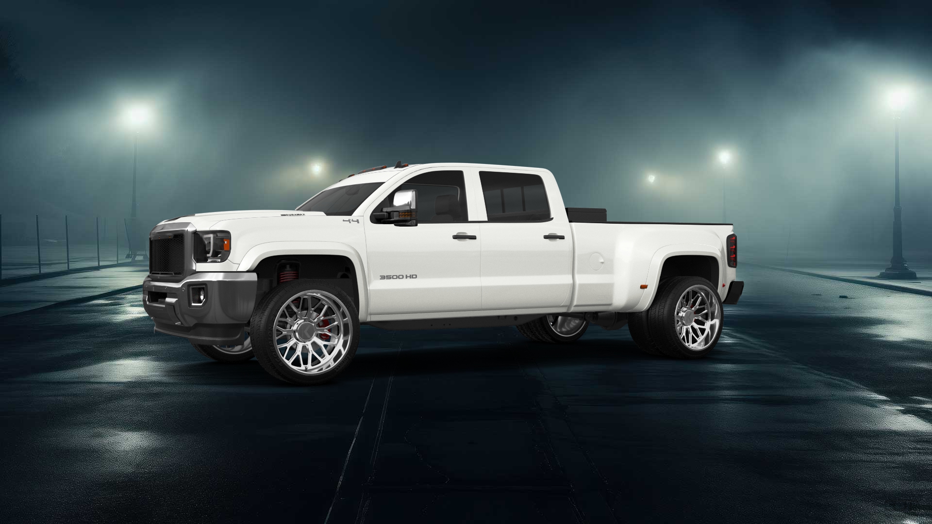 GMC Sierra 3500 HD Crew Cab 4 Door pickup truck 2015