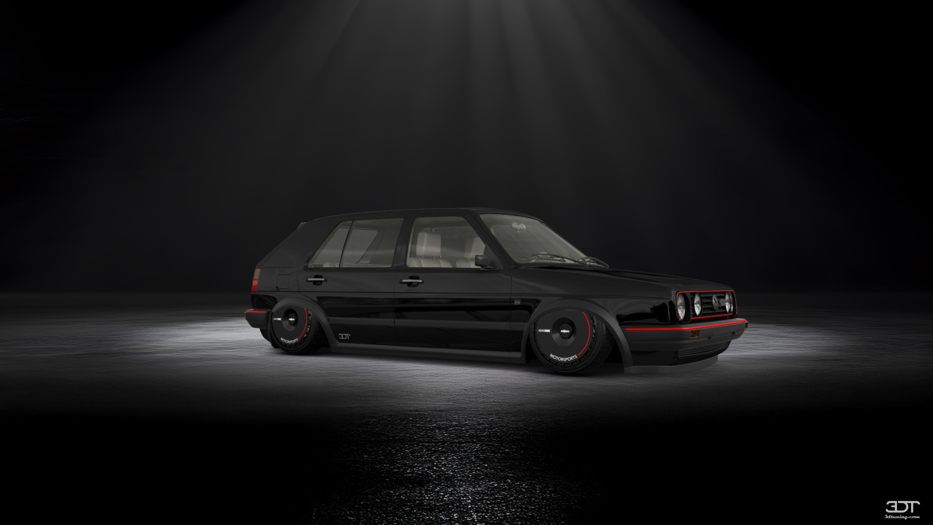 Volkswagen Golf Mk2 5 Door Hatchback 1983 tuning