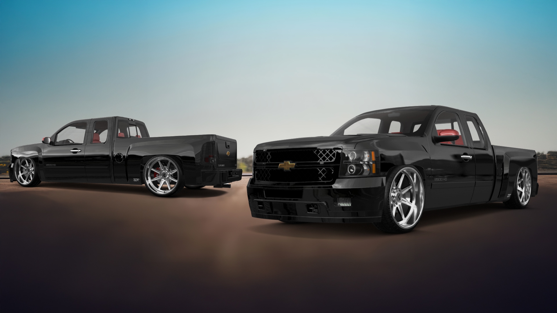 Chevrolet Silverado 2500 HD Extended Cab Pickup Truck 2007 tuning