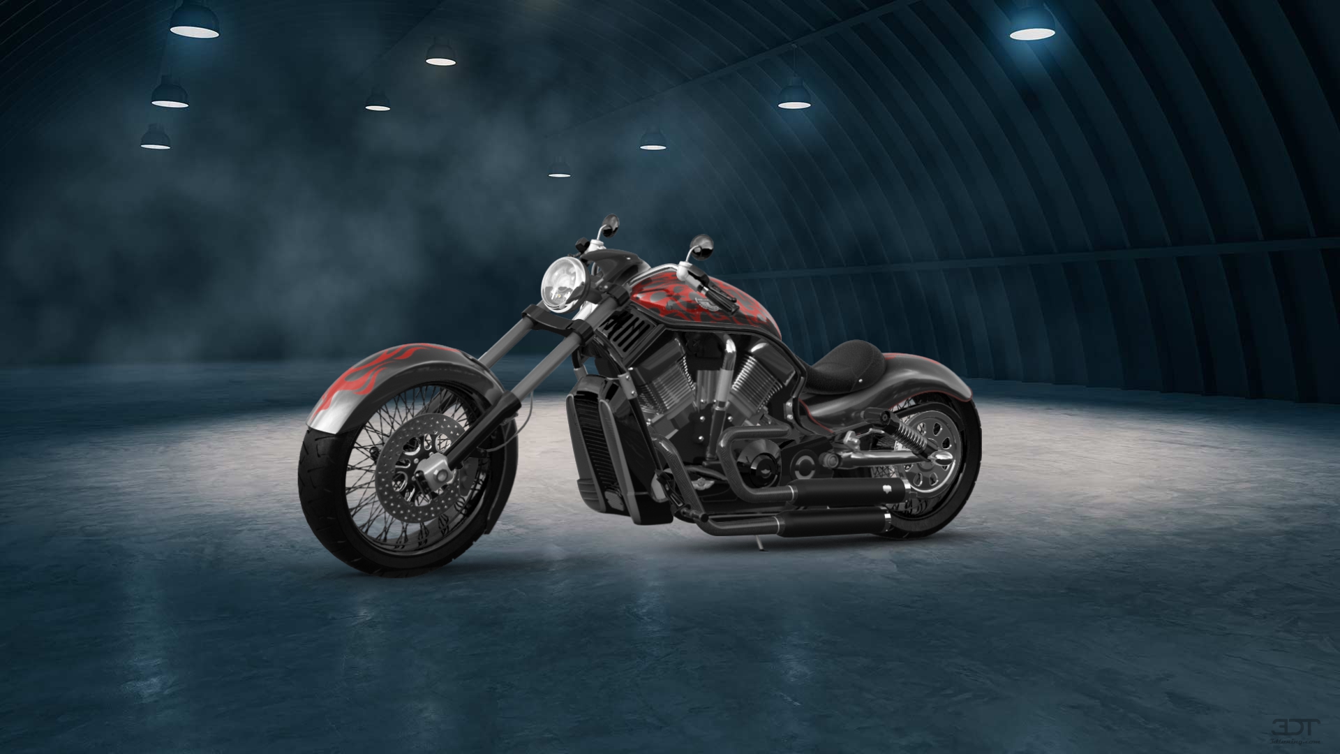 Harley-Davidson Custom Chopper Cruiser 2011