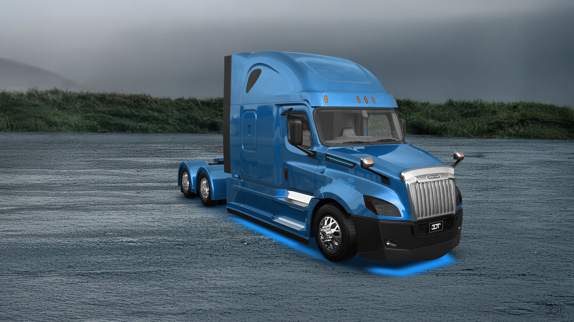 Freightliner Cascadia Sleeper Cab Truck 2018 tuning