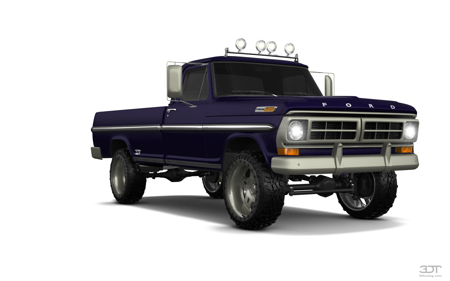 Ford F-250 2 Door pickup truck 1971