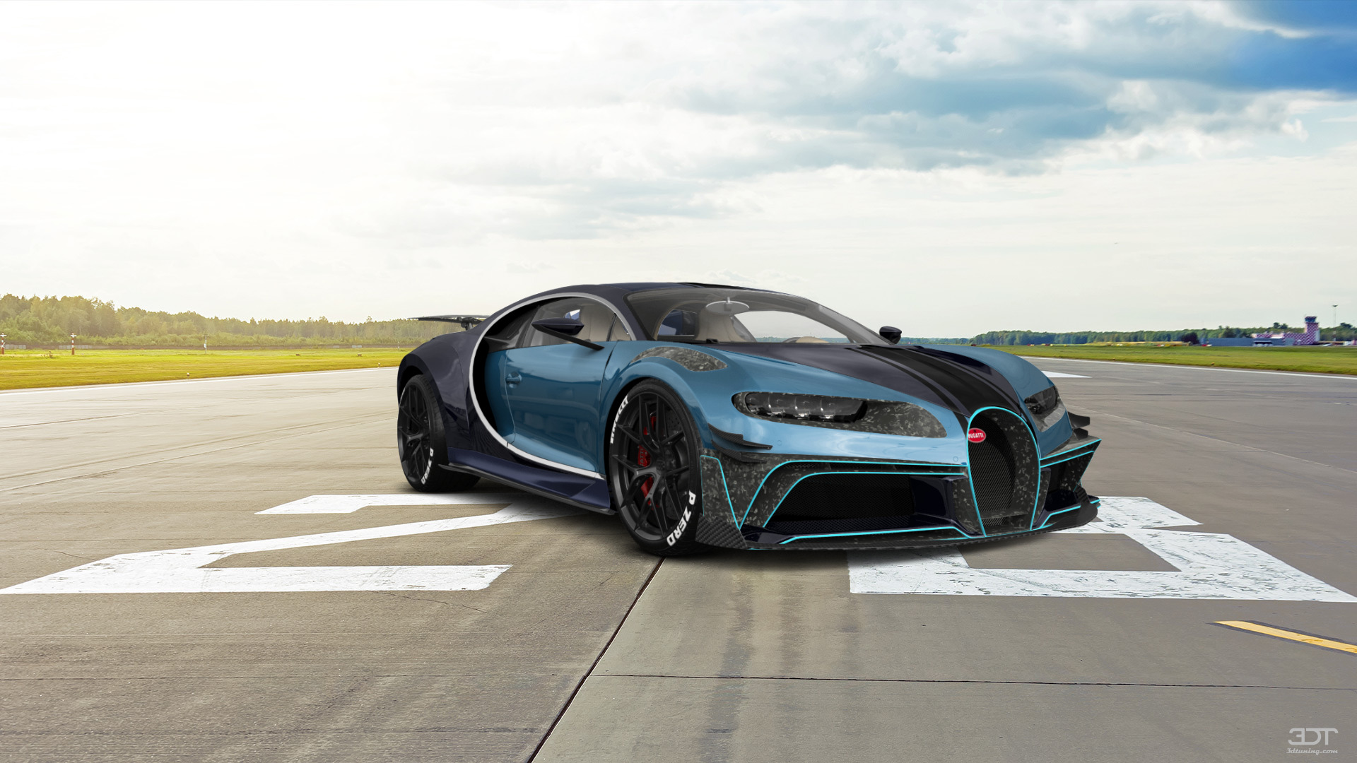 Bugatti Chiron 2 Door Coupe 2016 tuning