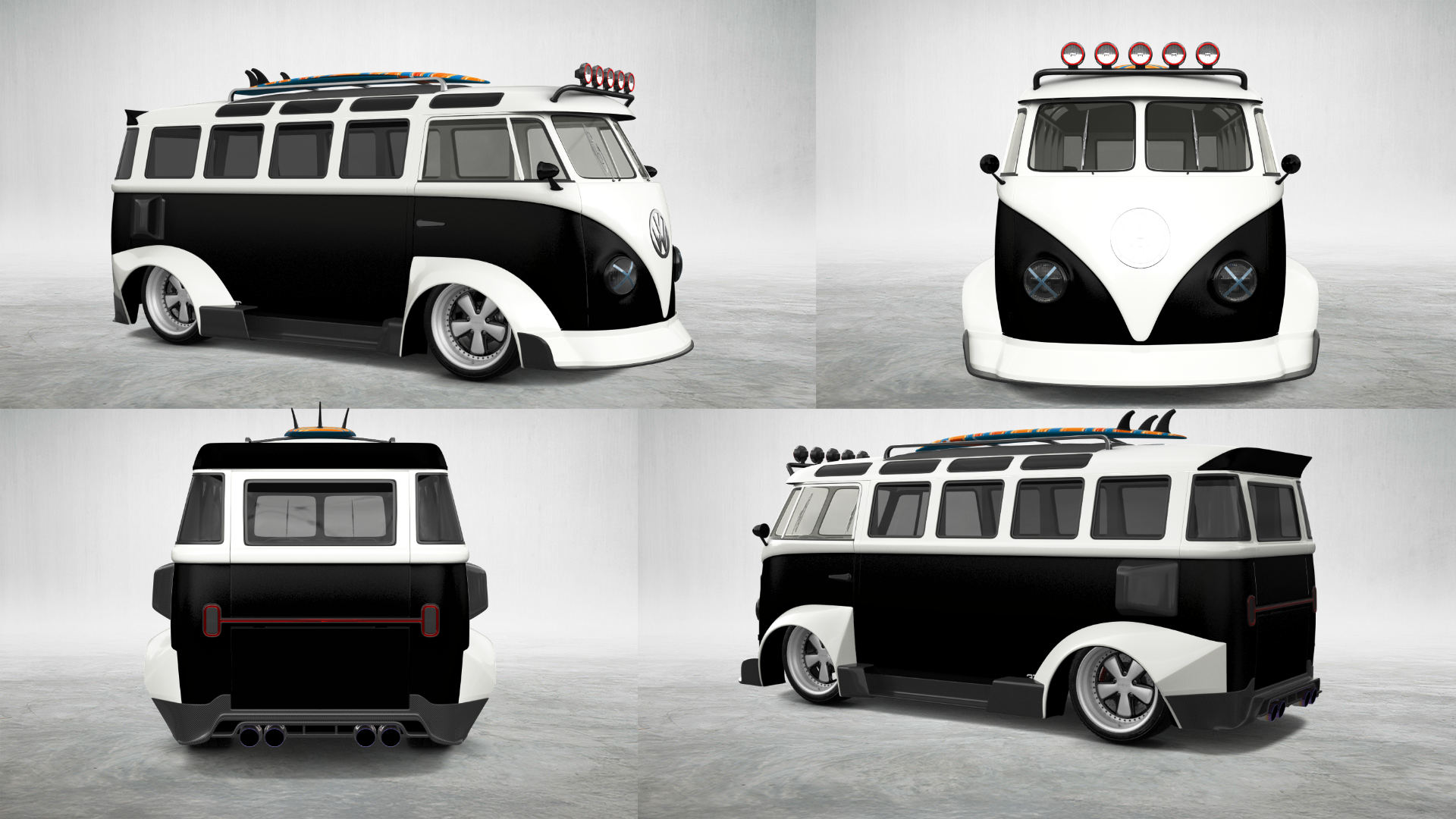 Volkswagen T1 Van 1950 tuning