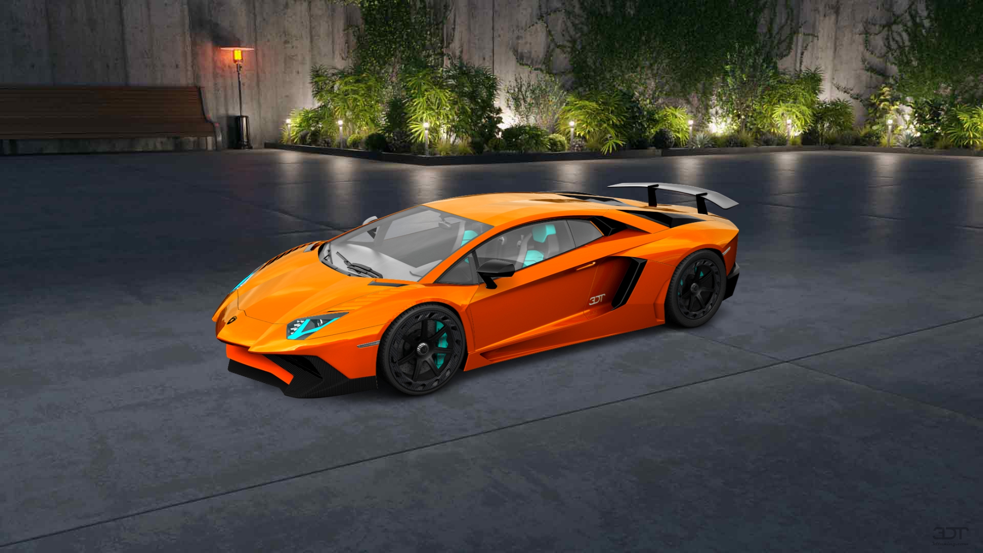 Lamborghini Aventador 2 Door Coupe 2012 tuning