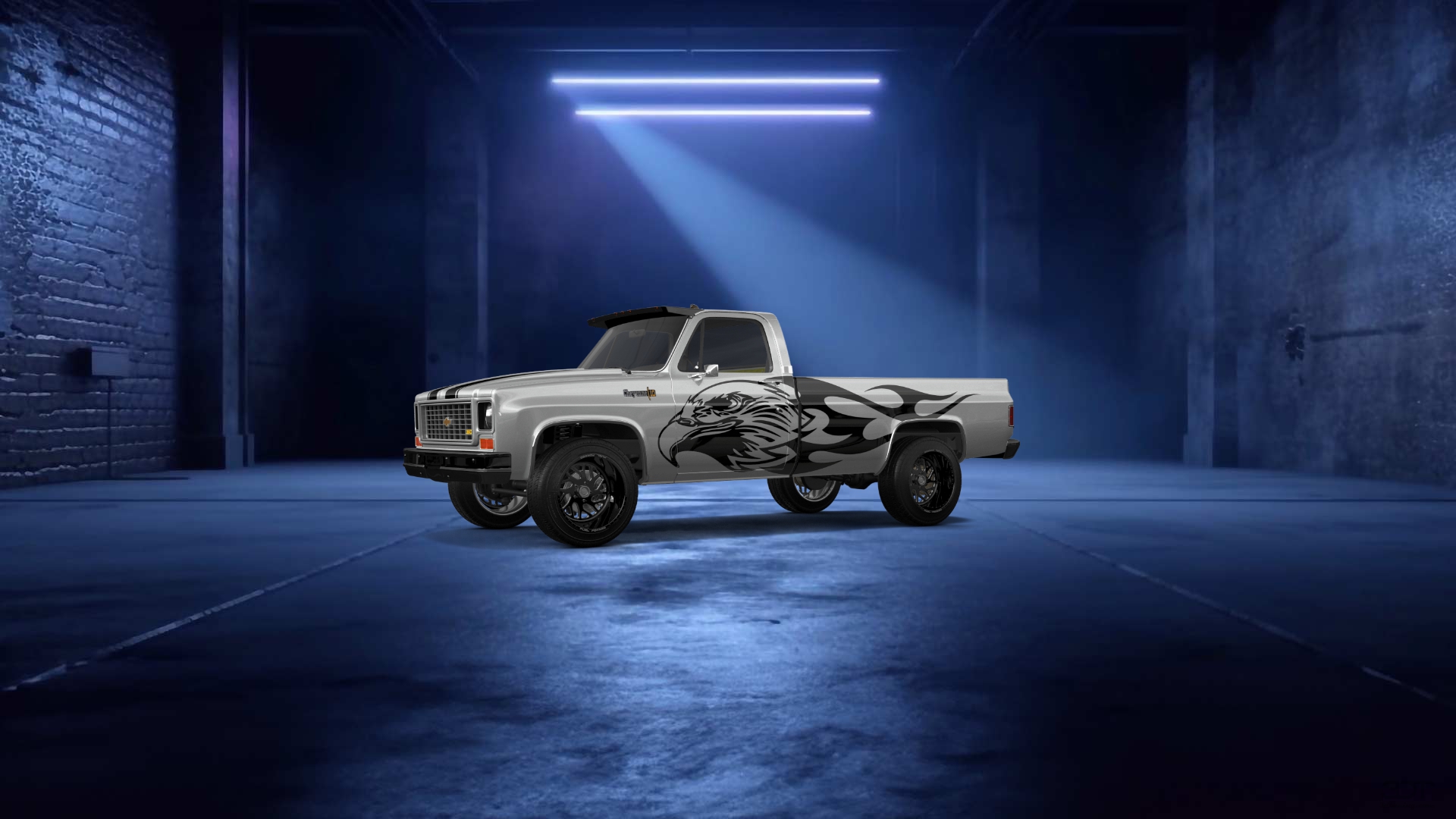 Chevrolet Silverado C-10 2 Door pickup truck 1973 tuning