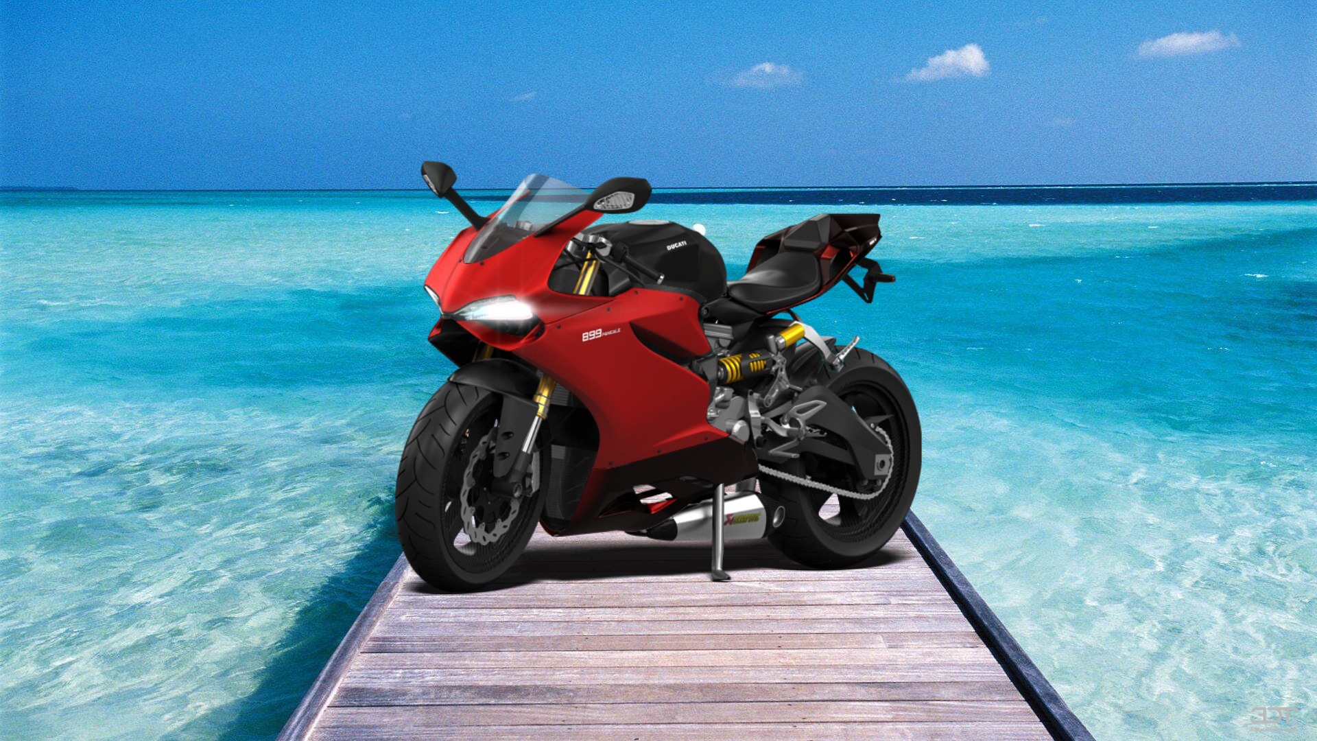 Ducati 899 Panigale Sport Bike 2015