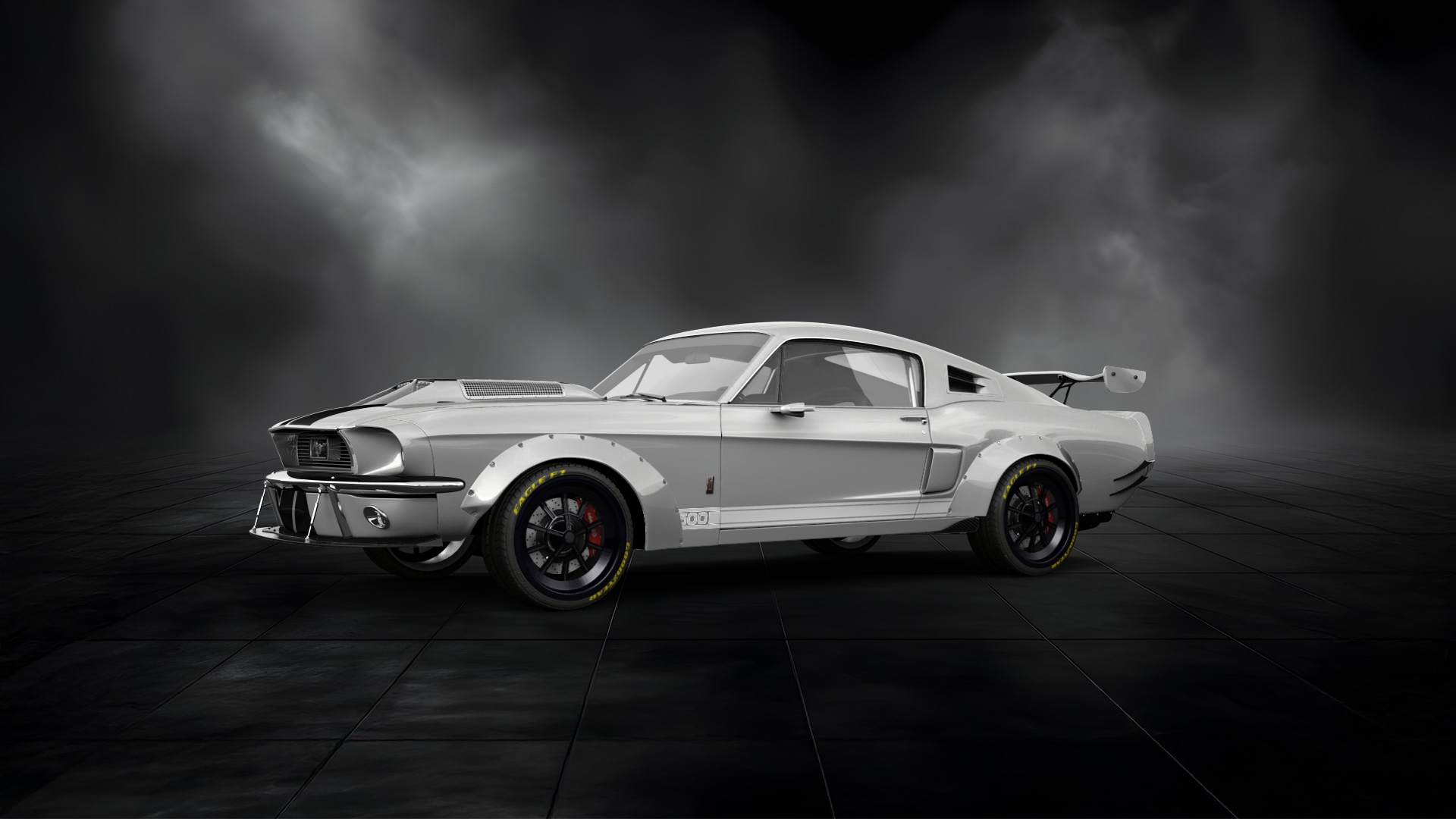 Mustang GT500 2 Door Coupe 1968 tuning