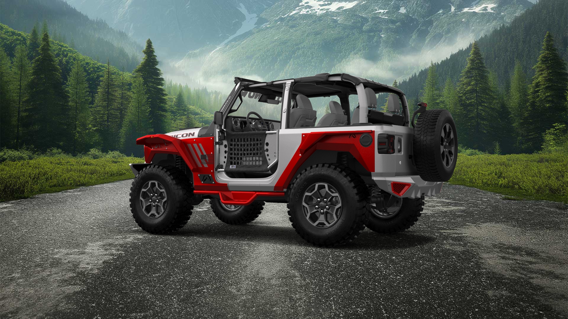 Jeep Wrangler JL 2 Door SUV 2018 tuning