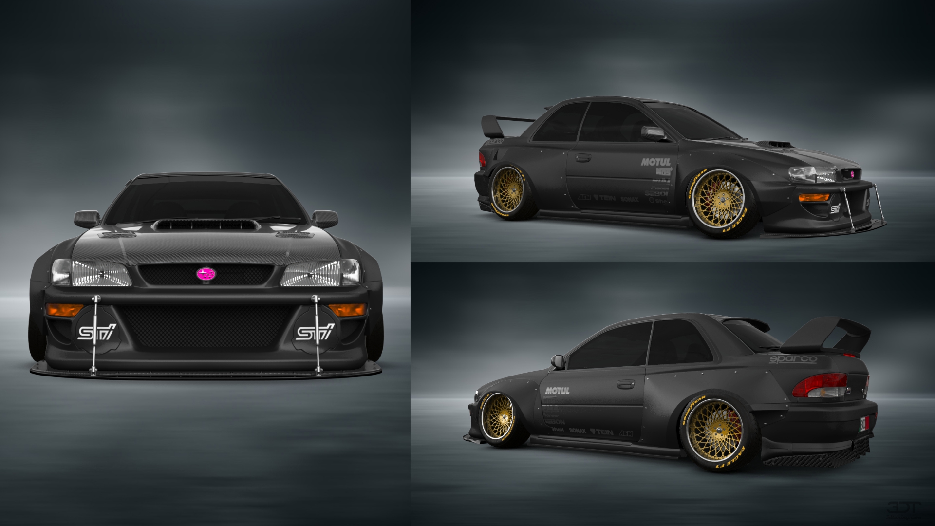 Subaru Impreza WRX STI 22B 2 Door Coupe 2000