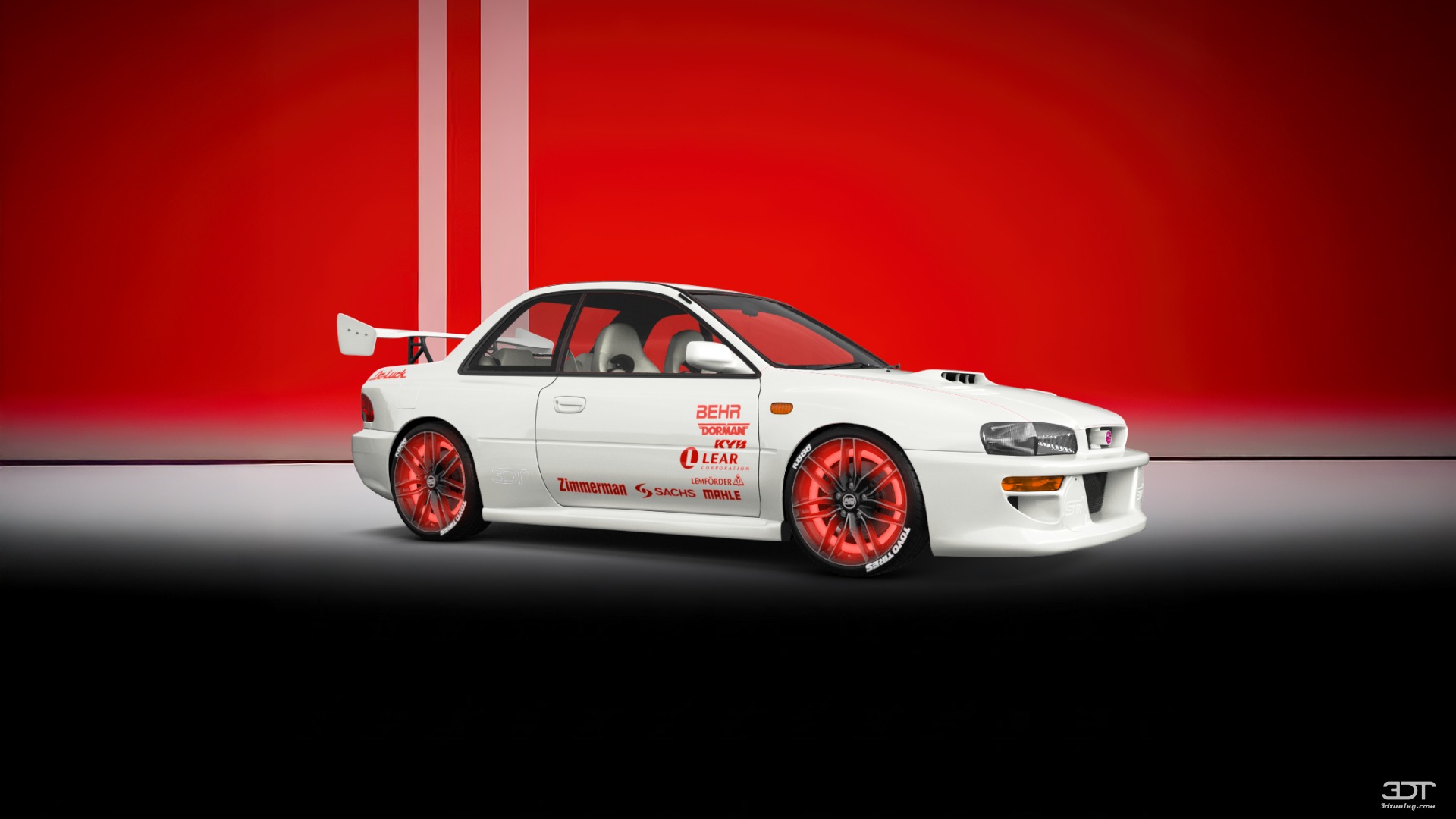 Subaru Impreza WRX STI 22B 2 Door Coupe 2000 tuning