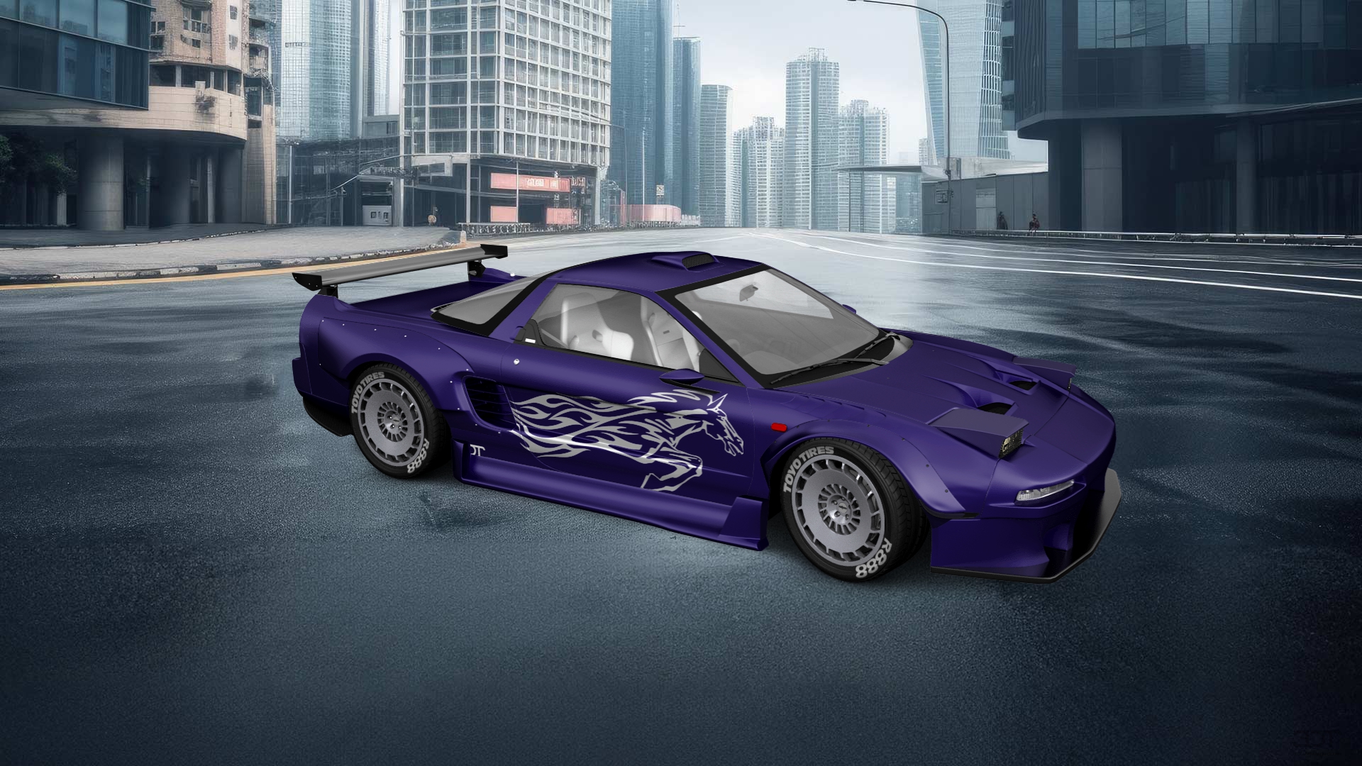 Honda NSX 2 Door Coupe 1990 tuning