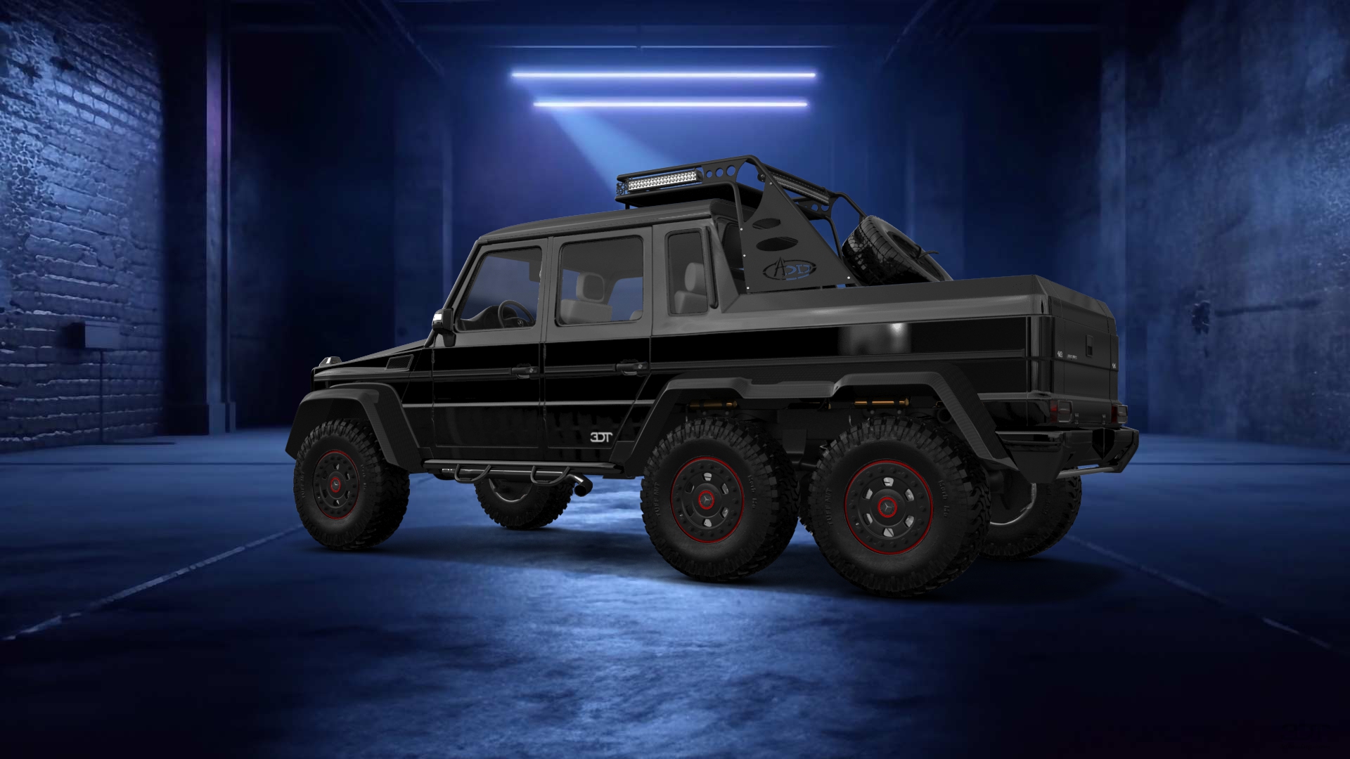 Mercedes G 63 AMG 6x6 4 Door pickup truck 2013