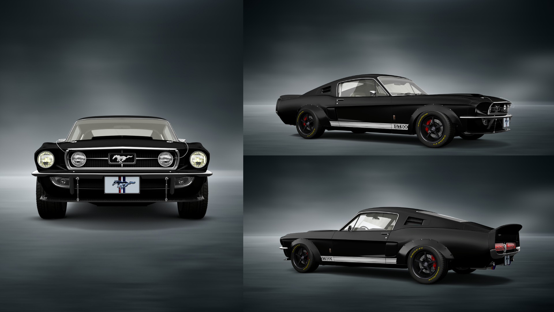Mustang GT500 2 Door Coupe 1968 tuning