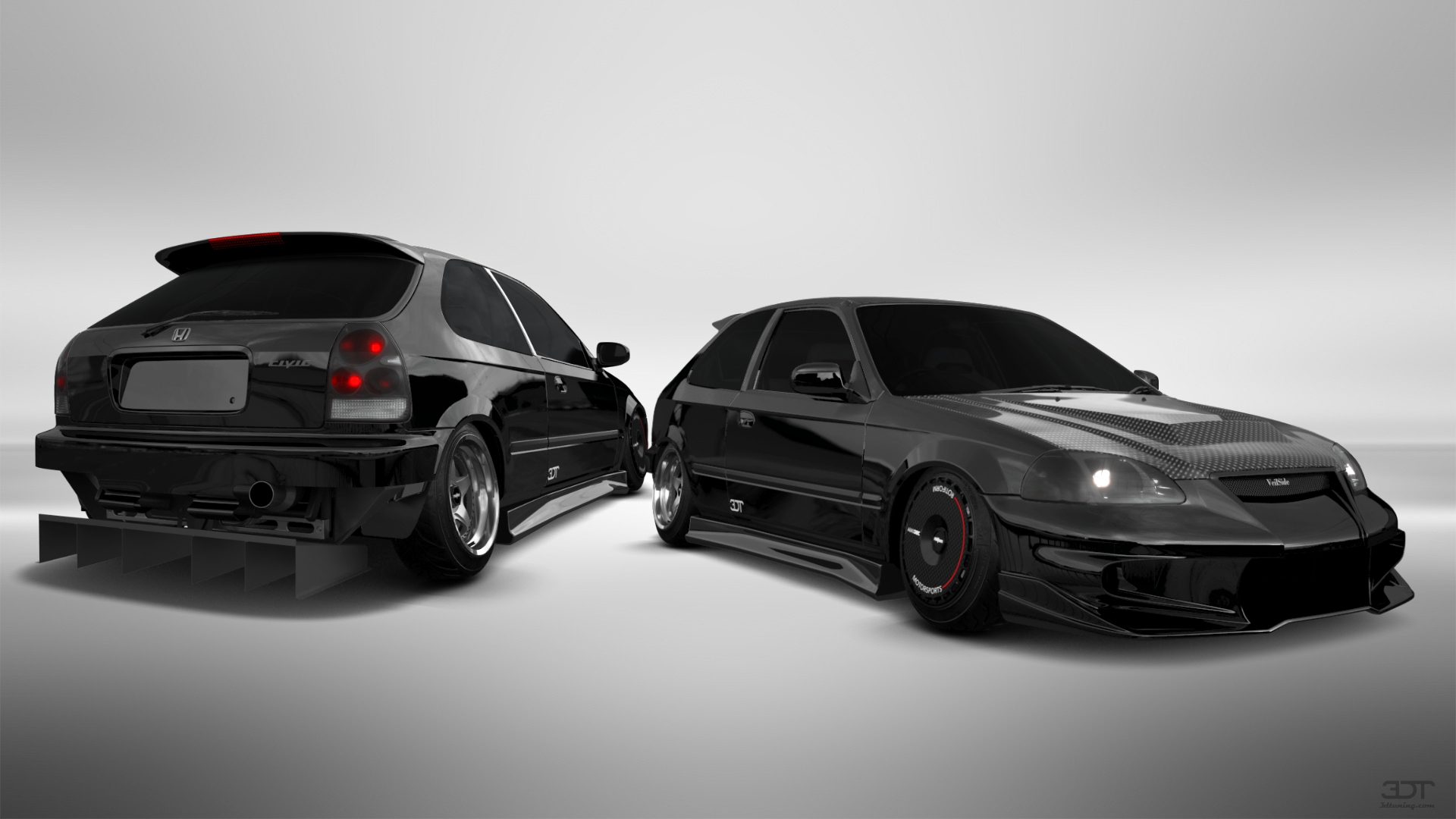 Honda Civic 3 Door Hatchback 1997 tuning