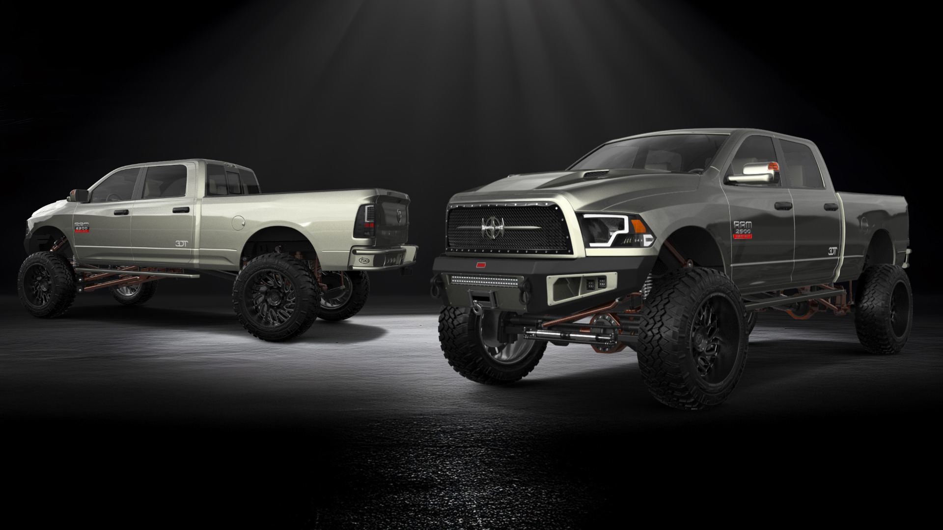 Dodge Ram 2500 4 Door Truck 2014