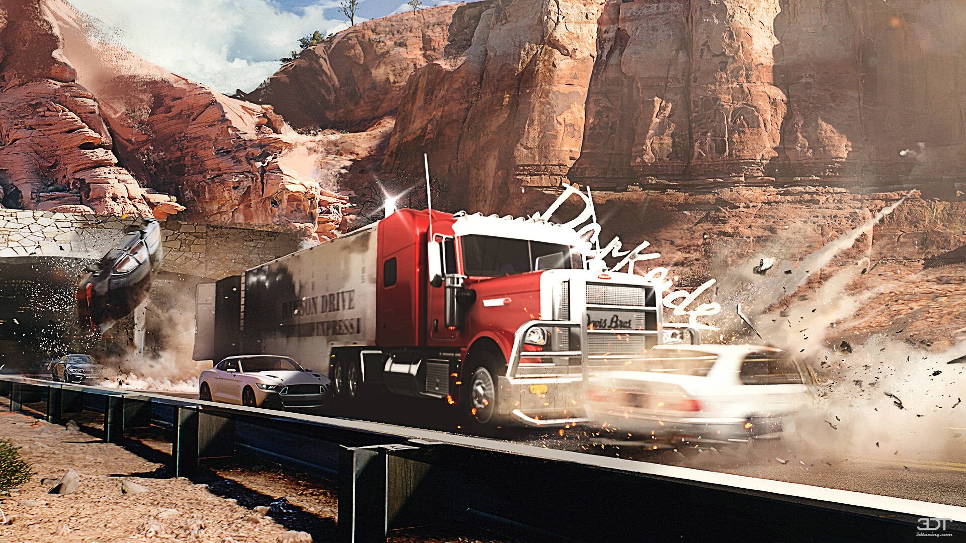 Kenworth W900 Sleeper Cab Truck 2015