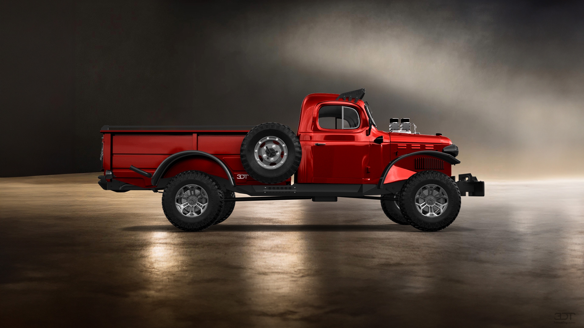Dodge Power Wagon 2 Door pickup truck 1947 tuning
