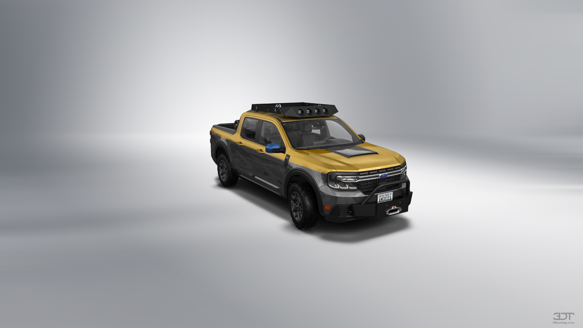 Ford Maverick 4 Door pickup truck 2022 tuning
