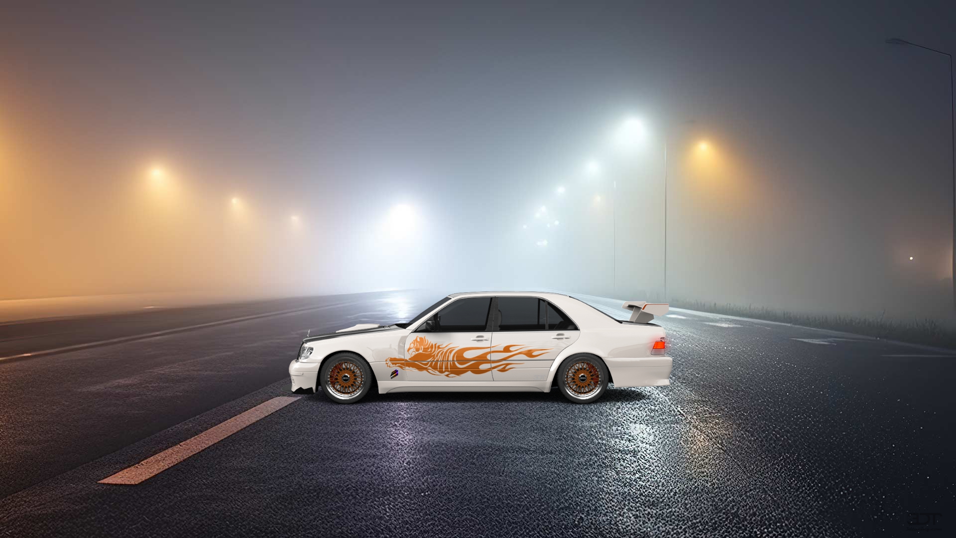 Mercedes S Class Sedan 1992 tuning